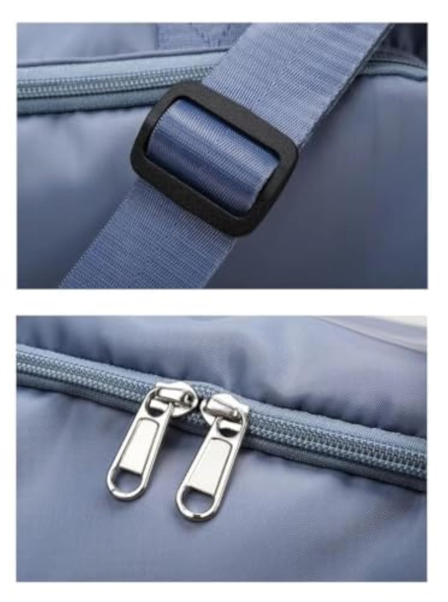 Nylon Travel Duffle Bag for Women, Waterproof Gym Shoulder Bag